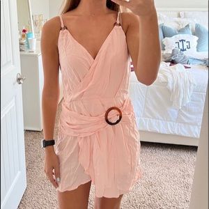 finders keepers pink dress NWT